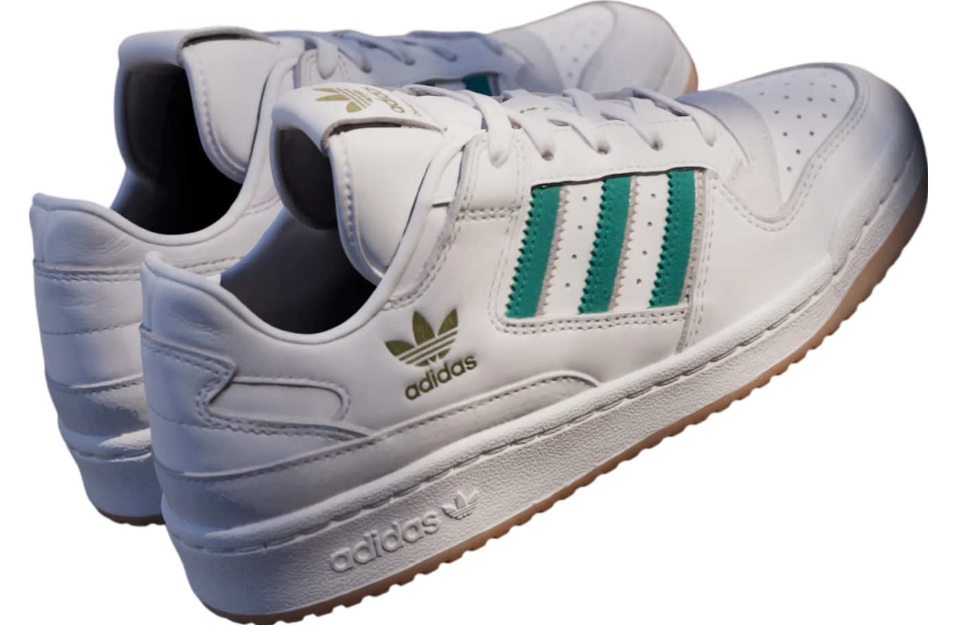 Adidas Forum Low CL WMNS Cloud White / Active Green