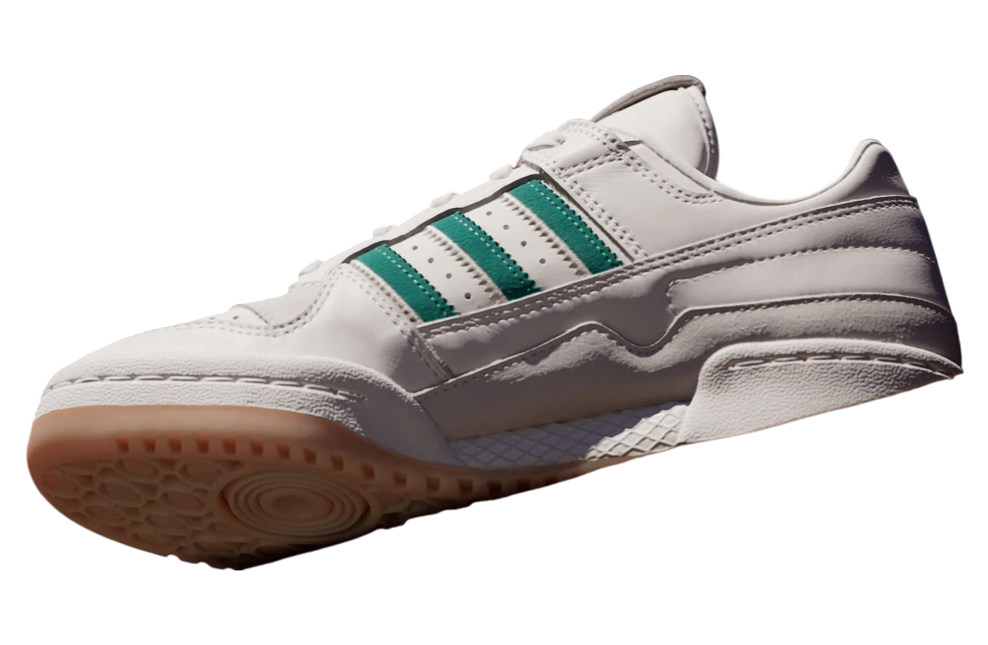 Adidas Forum Low CL WMNS Cloud White / Active Green