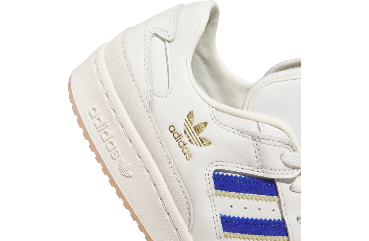 Adidas Forum Low CL WMNS Cloud White / Blue / Yellow