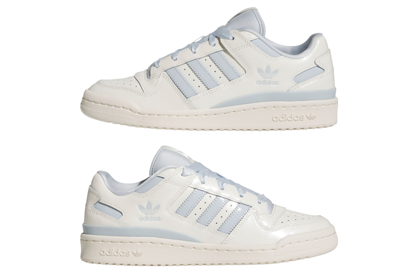 Adidas Forum Low Cl Wmns Off White / Halo Blue