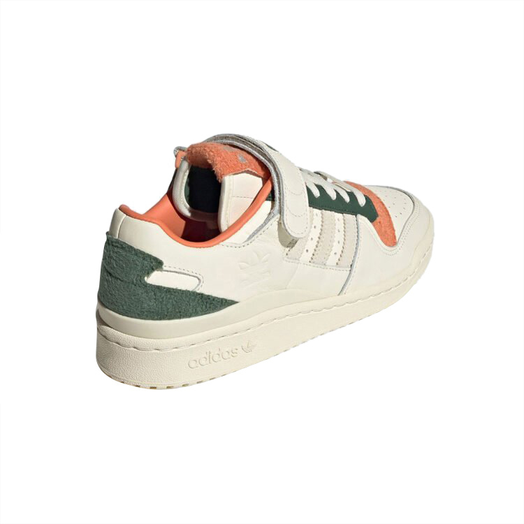 adidas Forum Low Fleece White Orange