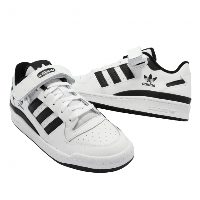 adidas Forum Low Footwear White Core Black FY7757 - KicksOnFire.com