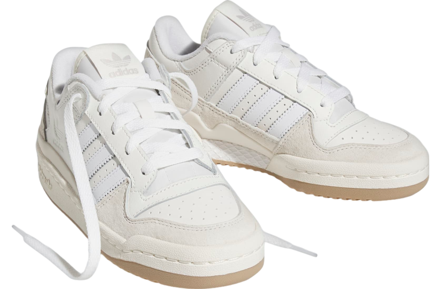 Adidas Forum Low Gs Chalk White / Cloud White