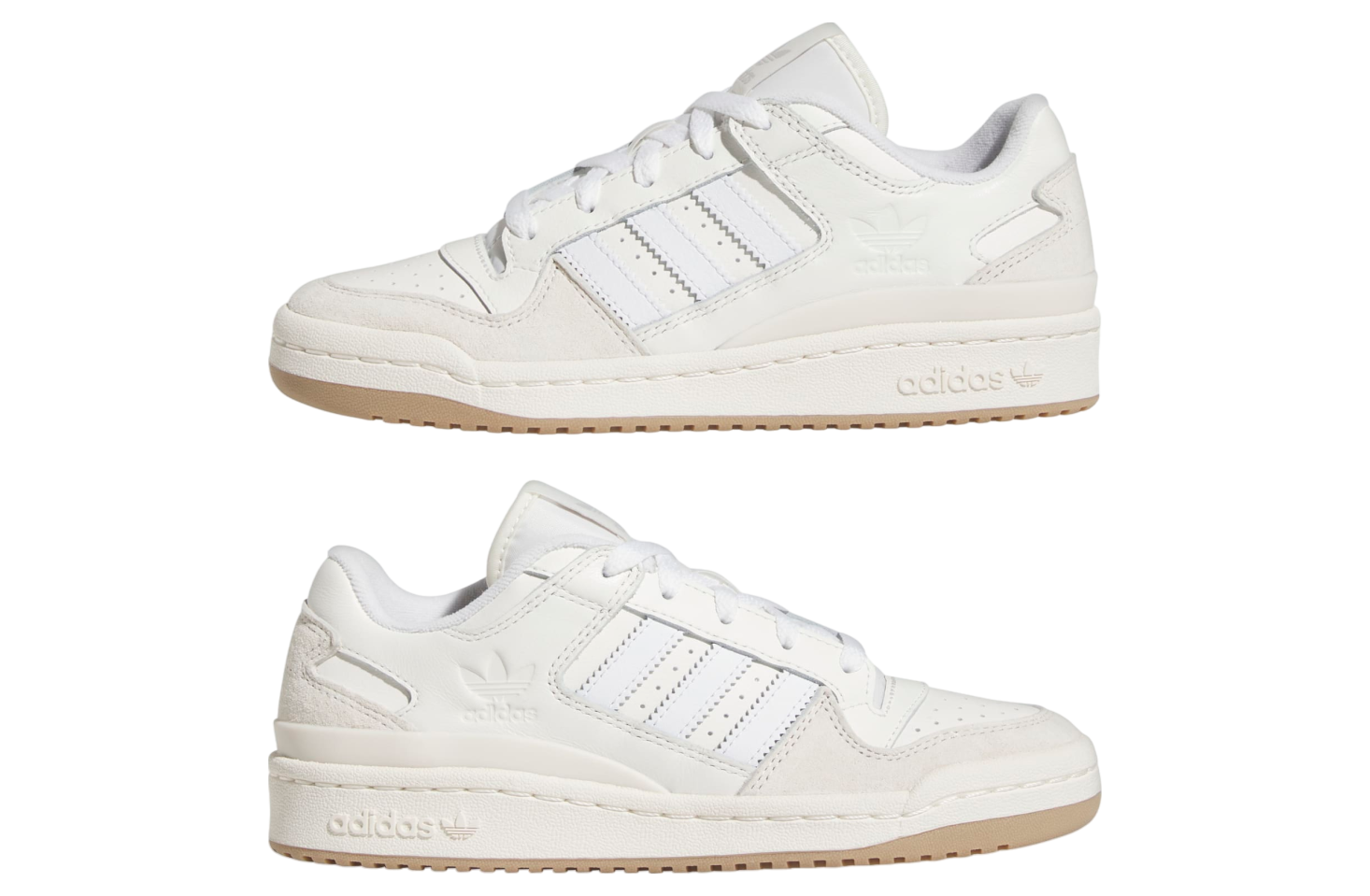 Adidas Forum Low Gs Chalk White / Cloud White