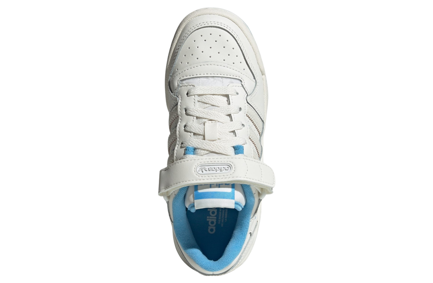 Adidas Forum Low GS Cloud White / Semi Blue Burst