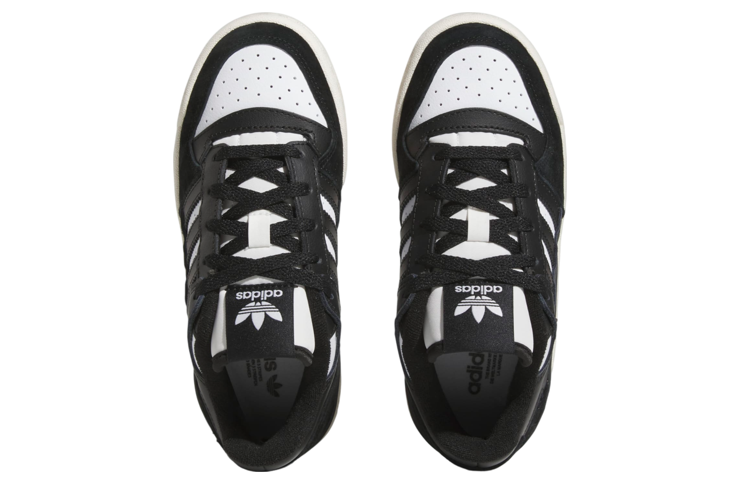 Adidas Forum Low Gs Core Black / Cloud White