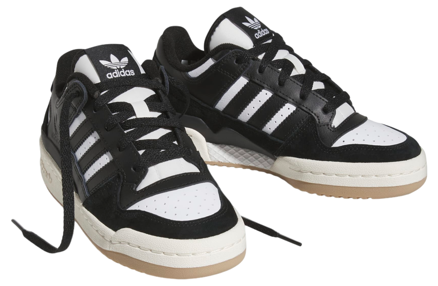 Adidas Forum Low Gs Core Black / Cloud White