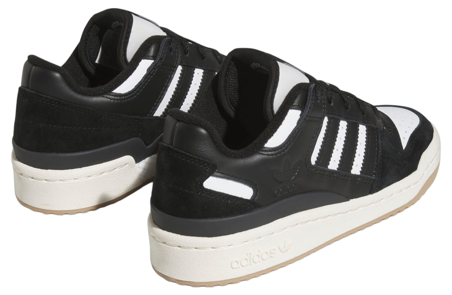 Adidas Forum Low Gs Core Black / Cloud White