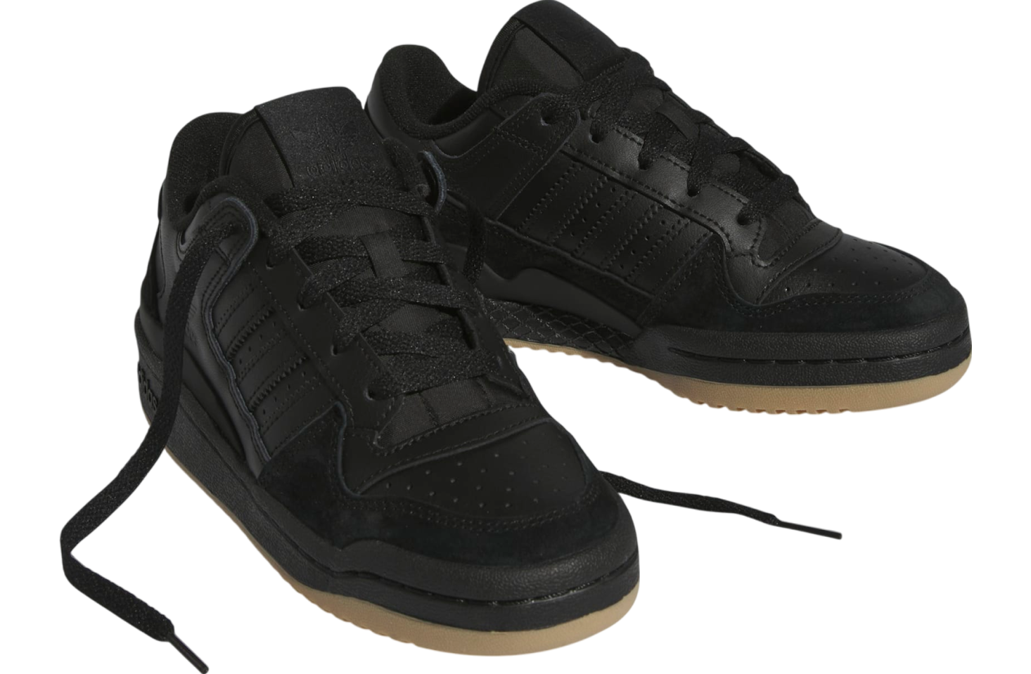 Adidas Forum Low GS Core Black / Gum