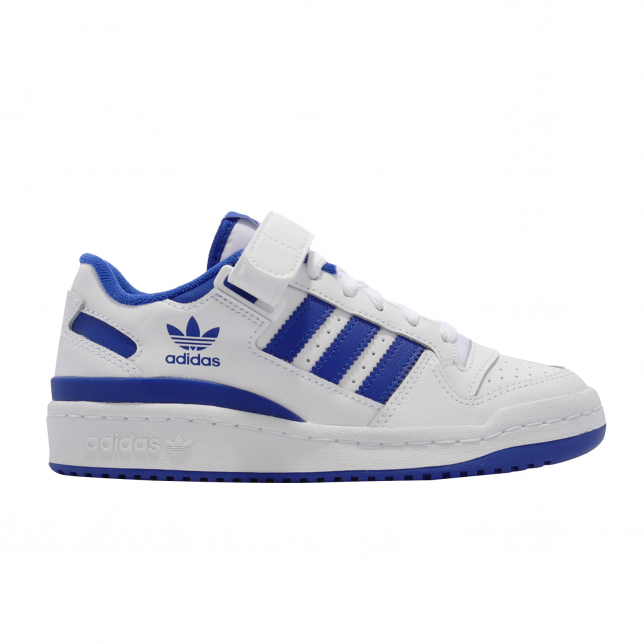 adidas Forum Low GS Footwear White Royall Blue FY7974 - KicksOnFire.com