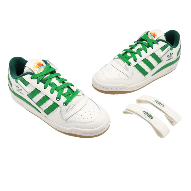 Adidas Forum Low J Cloud White / Green