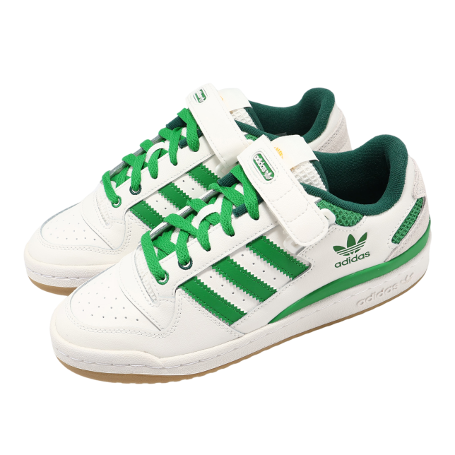 Adidas Forum Low J Cloud White / Green