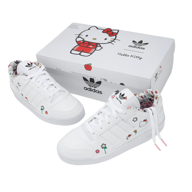 Adidas Forum Low J Footwear White / Core Black - Dec 2023 - IG0301