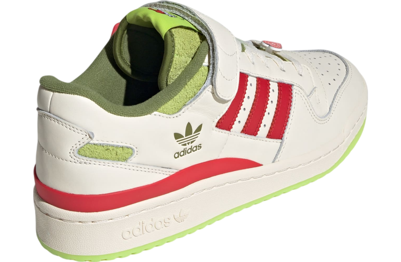 Adidas Forum Low x The Grinch Cream White / Collegiate Red