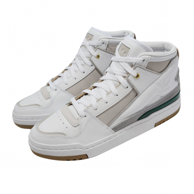 adidas Forum Luxe Mid Footwear White Collegiate Green GX0519 ...