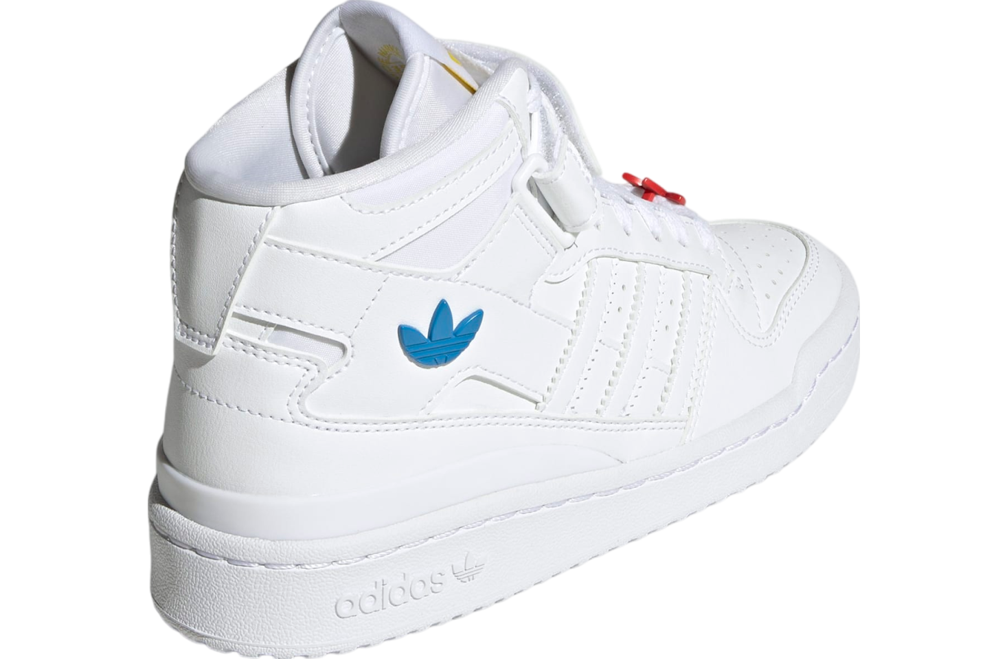 Adidas Forum Mid GS Cloud White / Red / Bright Blue