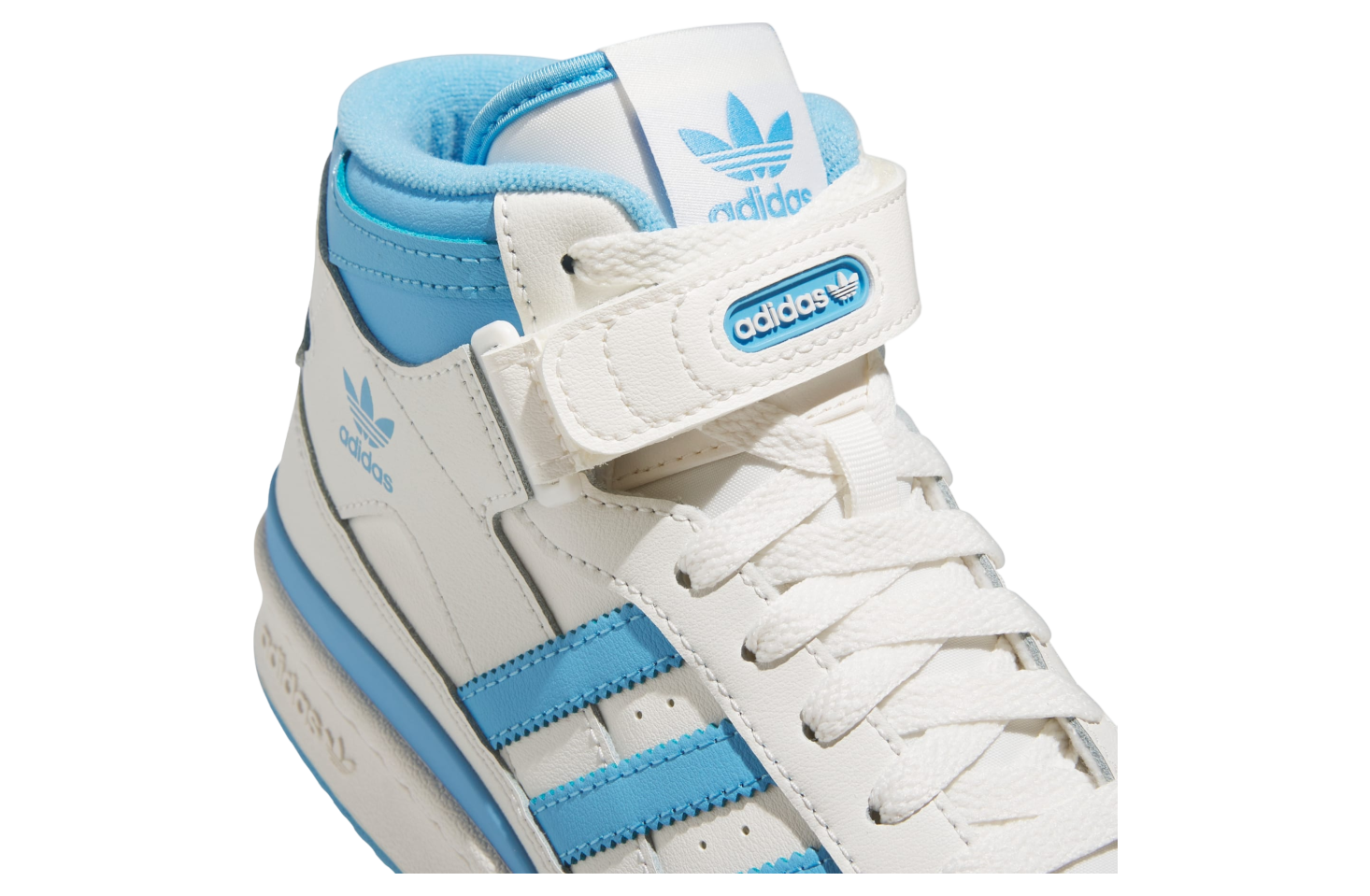 Adidas Forum Mid WMNS Cloud White / Semi Blue Burst