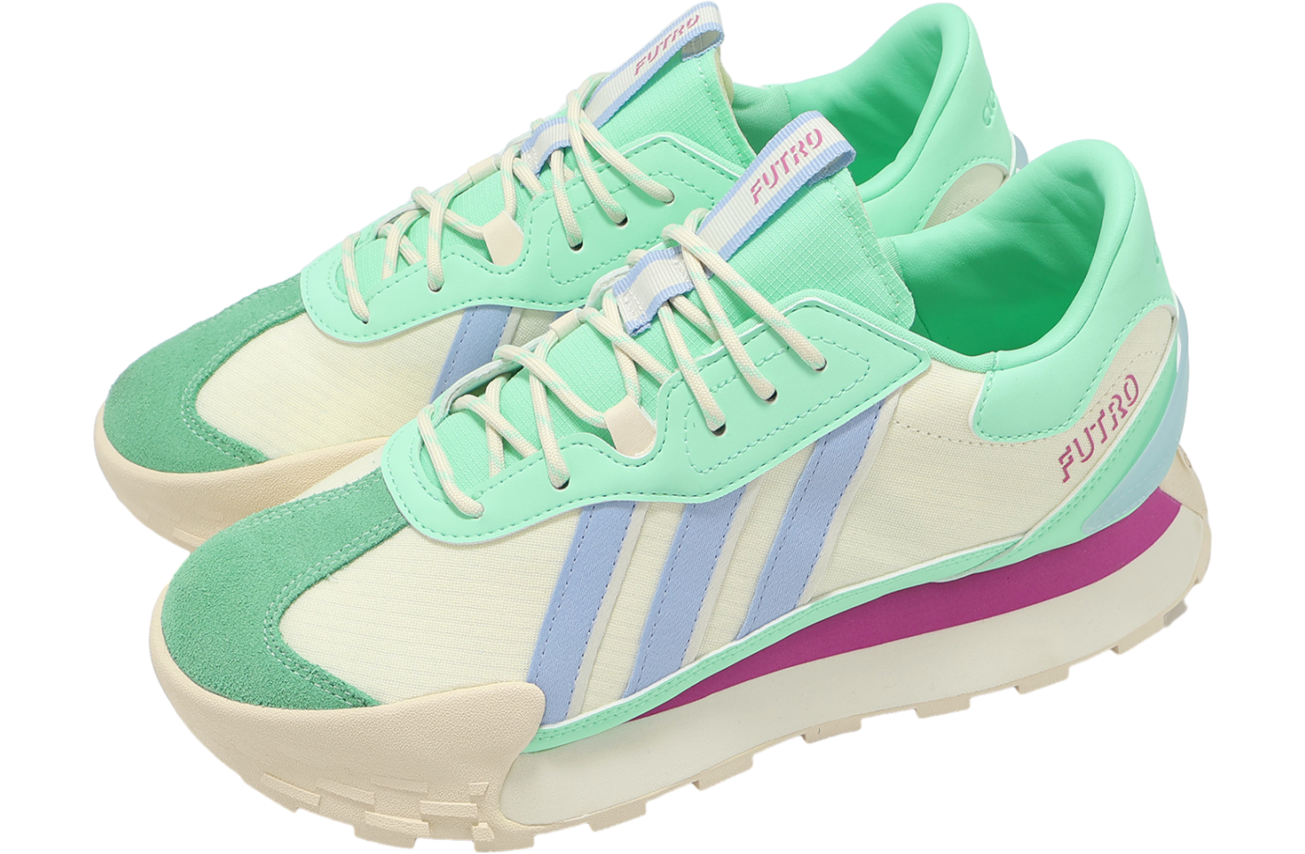 Adidas Futro Mixr Beige / Aqua Green
