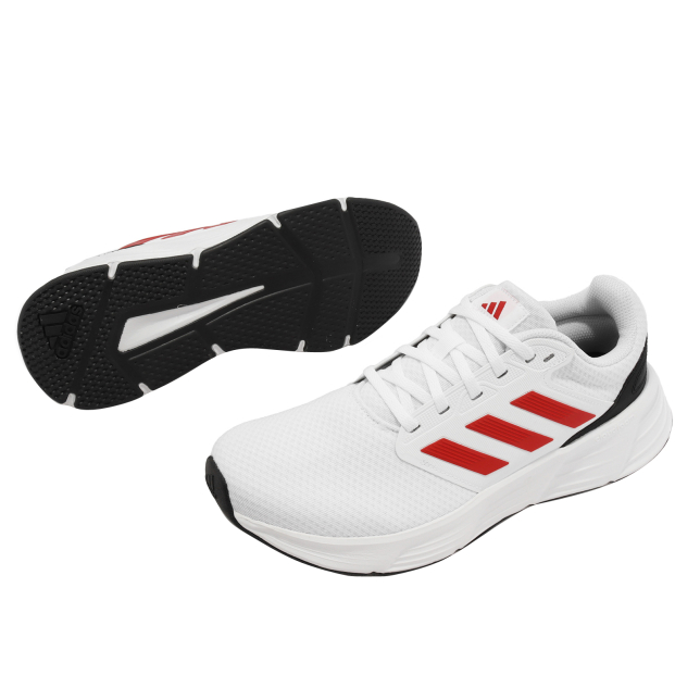 adidas Galaxy 6 Footwear White Better Scarlet HP2428