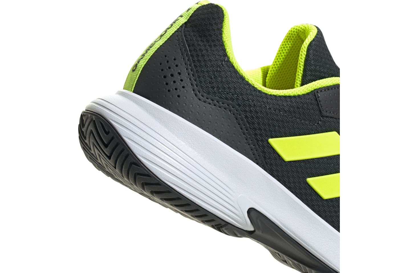 Adidas Gamecourt 2.0 Carbon / Lucid Lemon