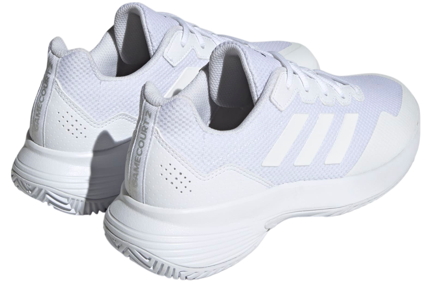 Adidas Gamecourt 2.0 Tennis Cloud White / Matte Silver