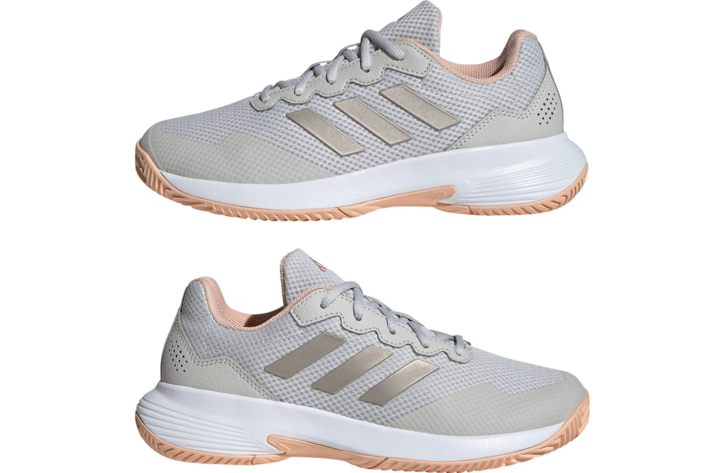 Adidas Gamecourt 2.0 Wmns Grey One / Cyber Metallic
