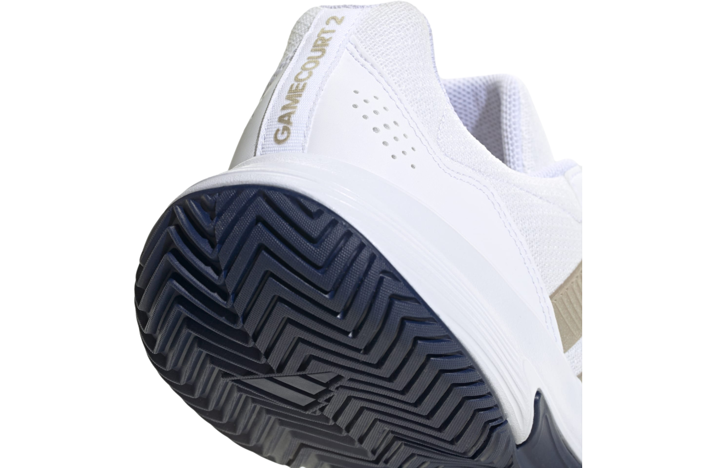 Adidas Gamecourt 2 Cloud White / Cyber Metallic
