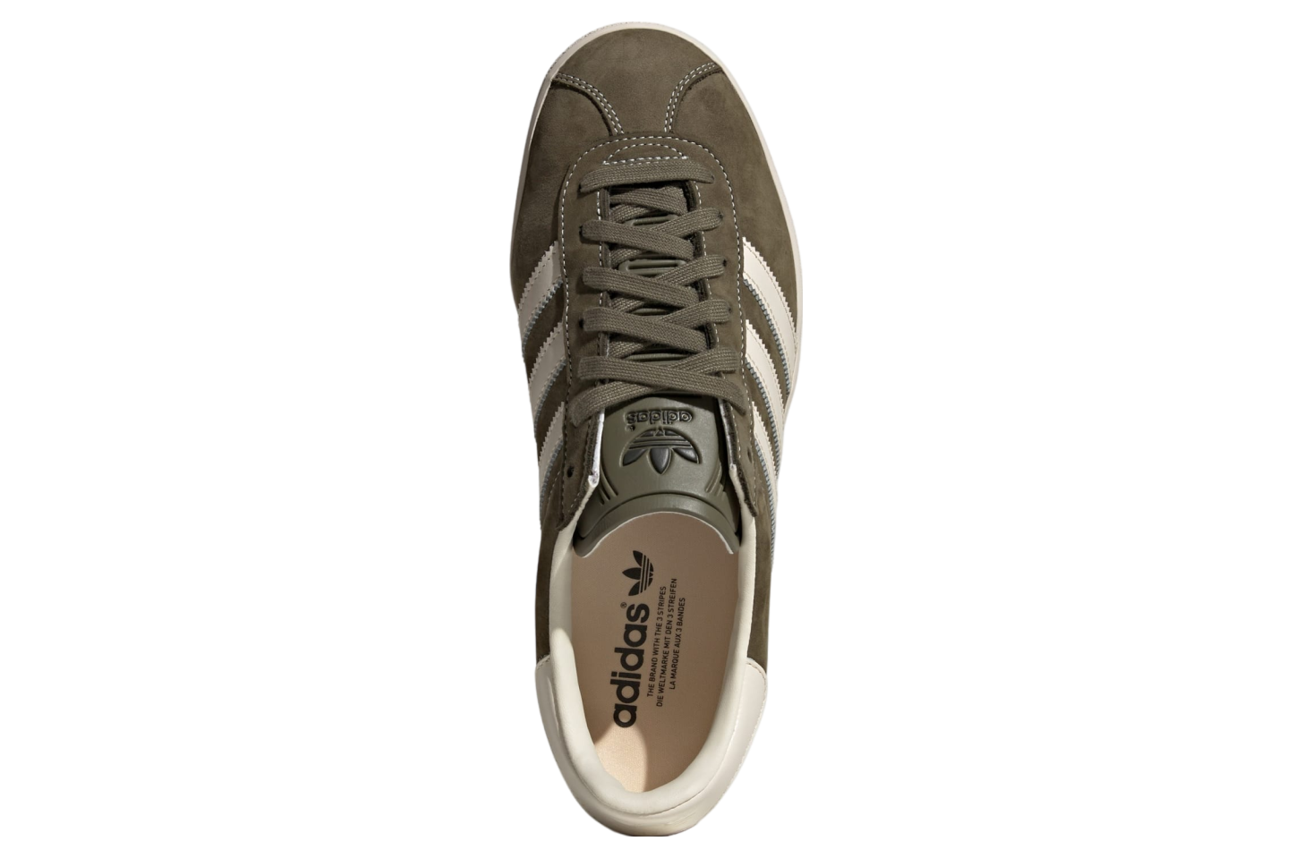 Adidas Gazelle 85 Olive Strata / Chalk White