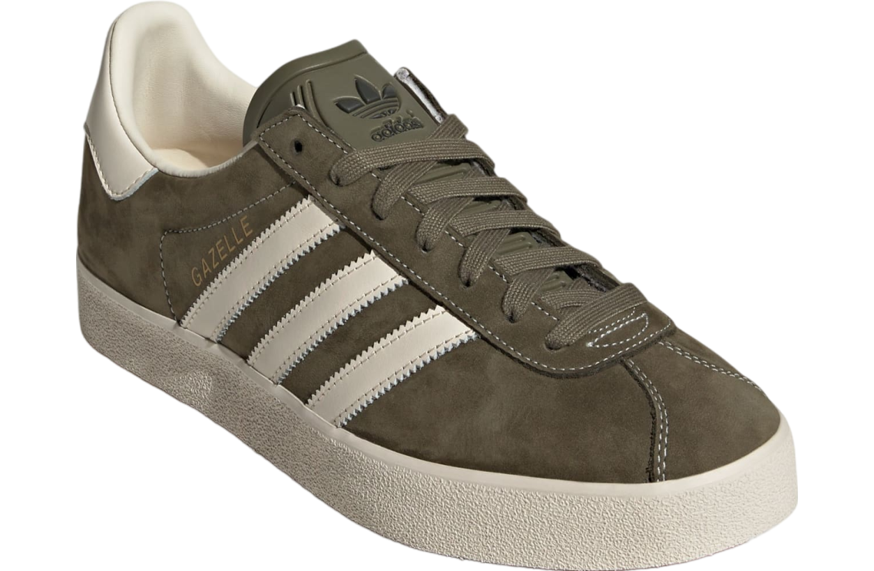 Adidas Gazelle 85 Olive Strata / Chalk White