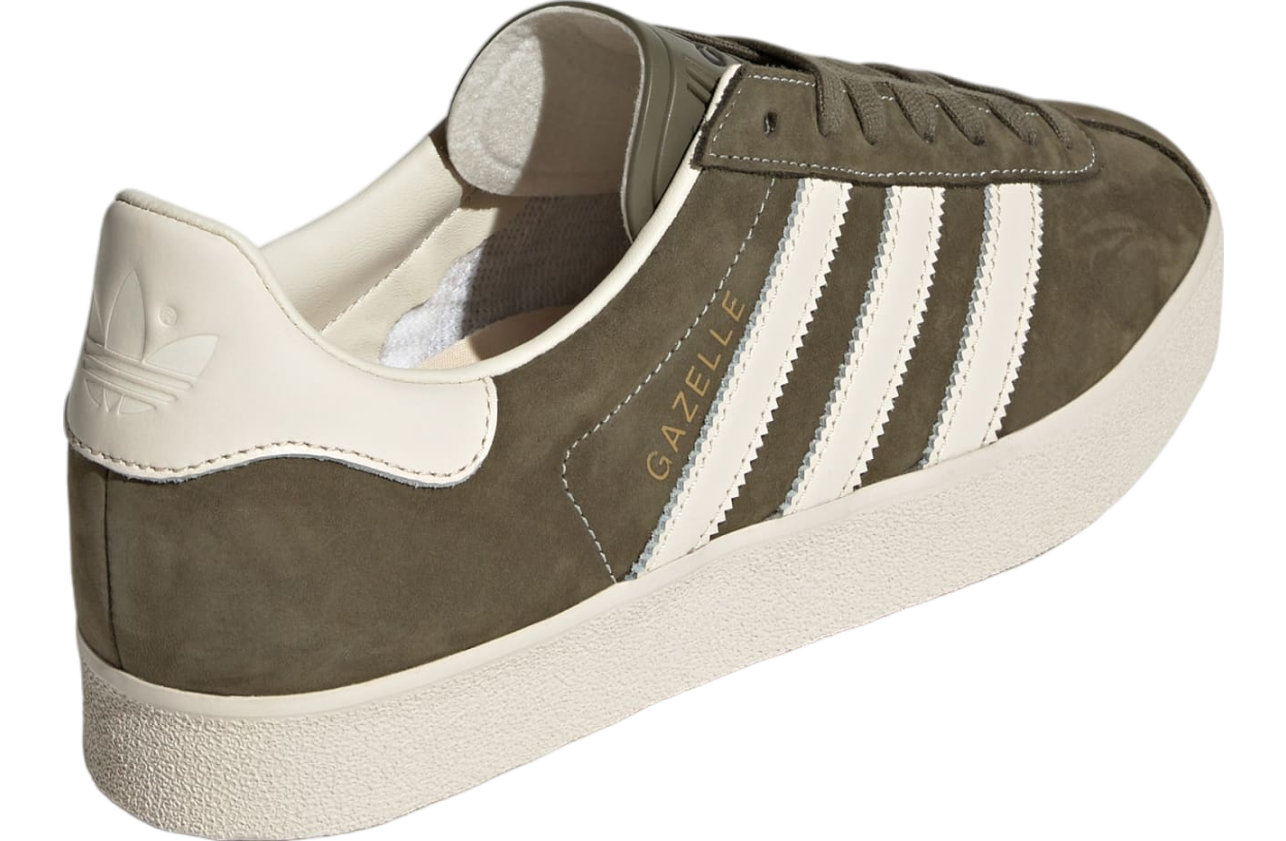 Adidas Gazelle 85 Olive Strata / Chalk White