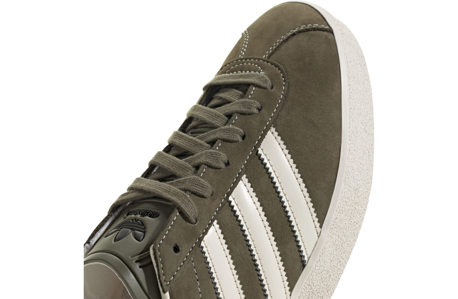 Adidas Gazelle 85 Olive Strata / Chalk White