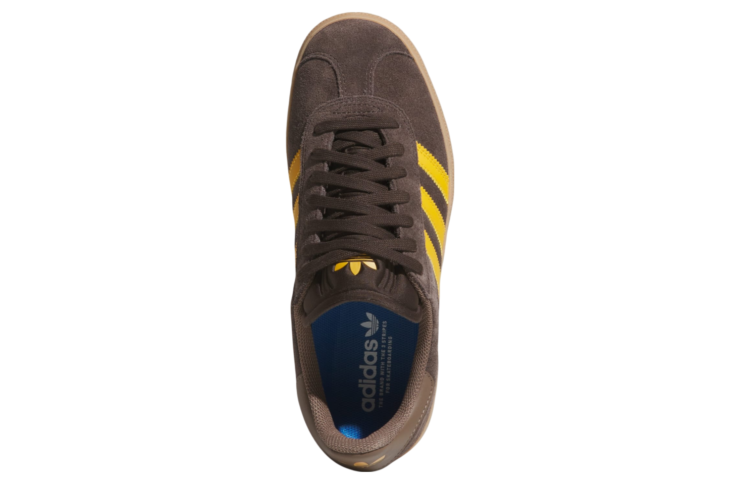 Adidas Gazelle Adv Dark Brown / Preloved Yellow