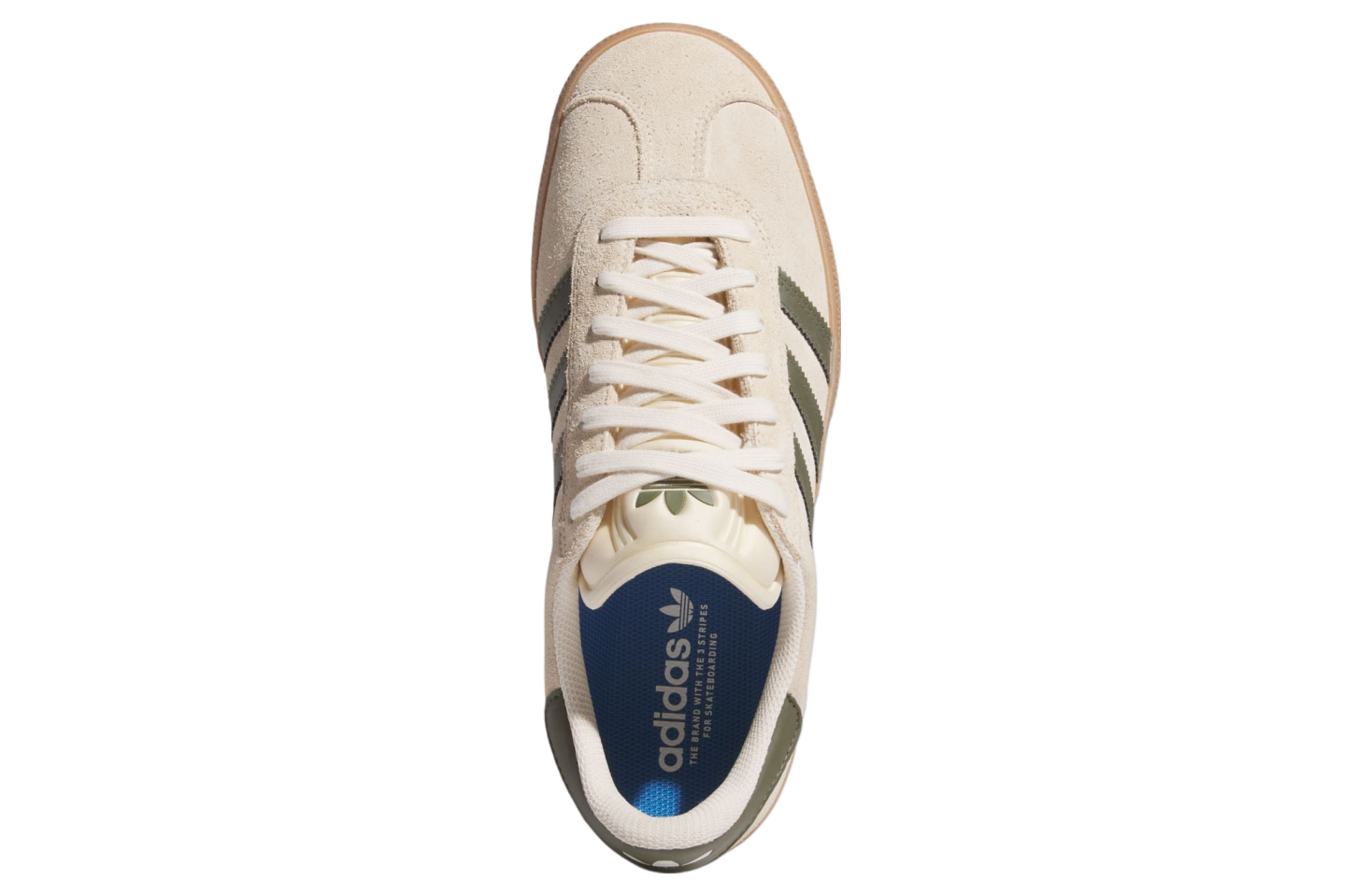 Adidas Gazelle Adv WMNS Ecru Tint / Focus Olive / Gum