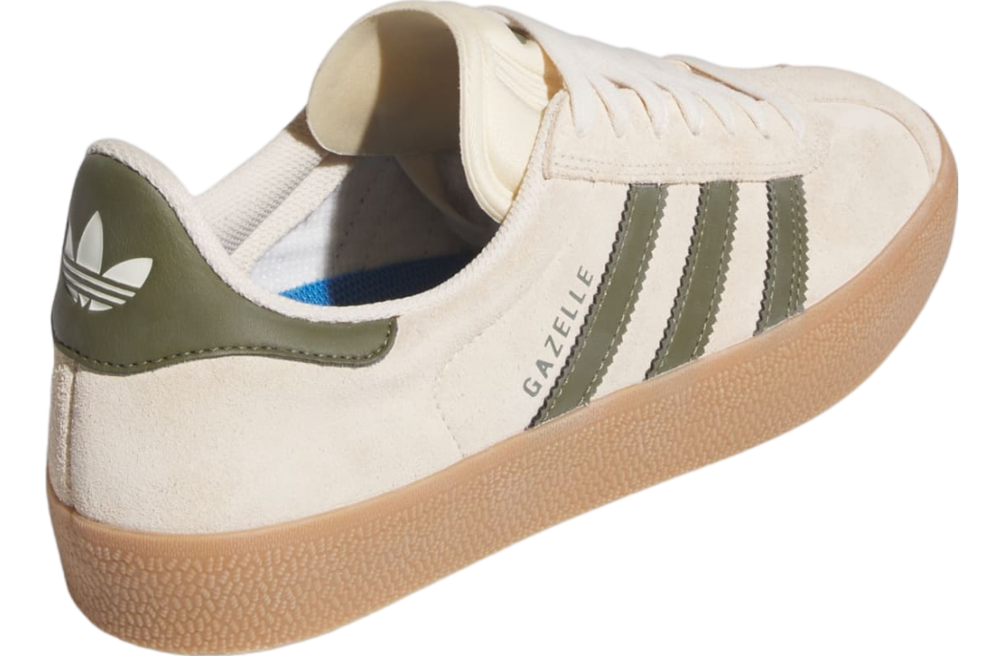 Adidas Gazelle Adv WMNS Ecru Tint / Focus Olive / Gum