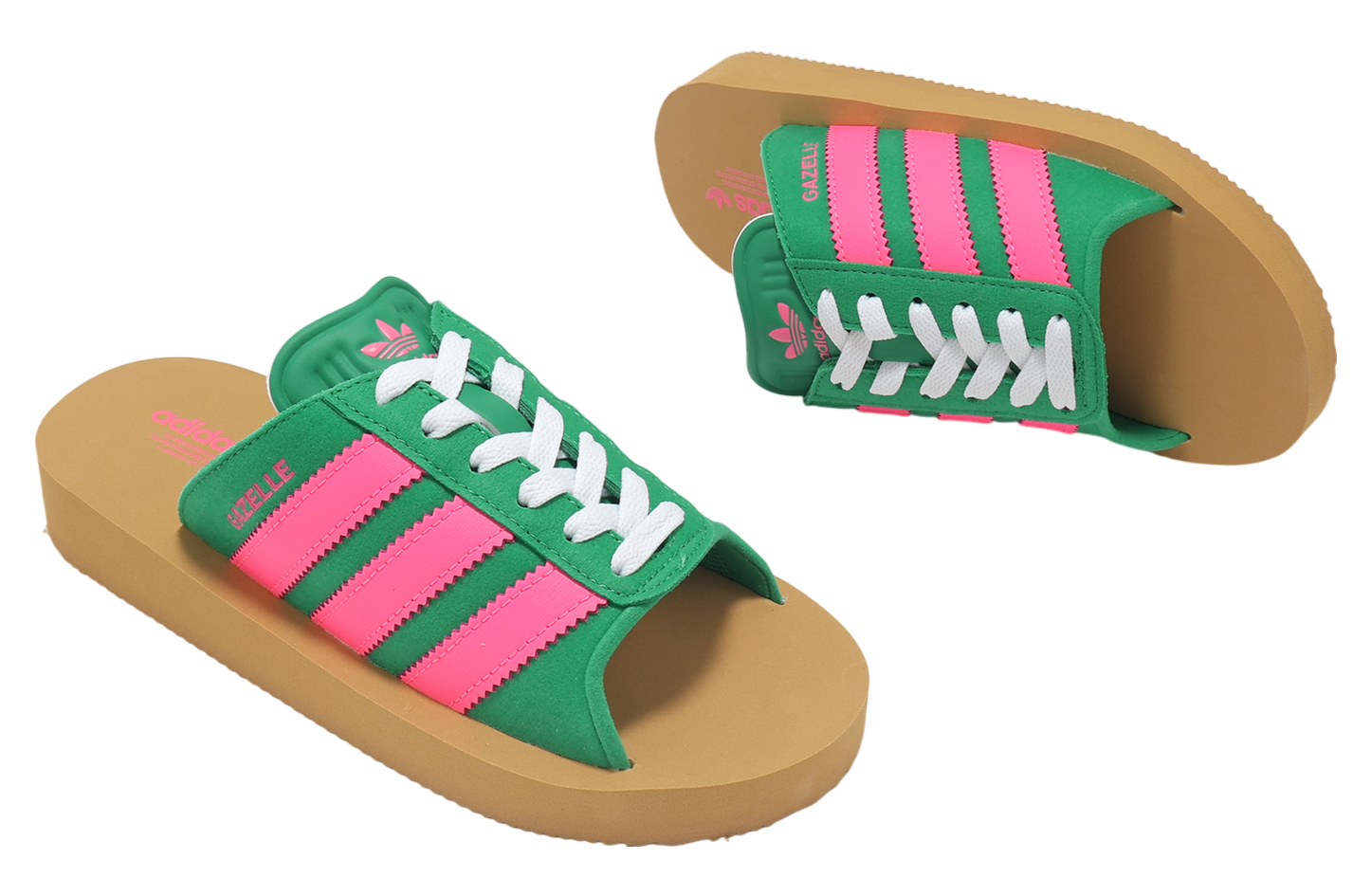 Adidas Gazelle Beach W Court Green / Lucid Pink