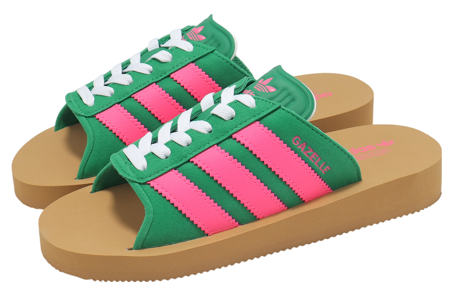 Adidas Gazelle Beach W Court Green / Lucid Pink