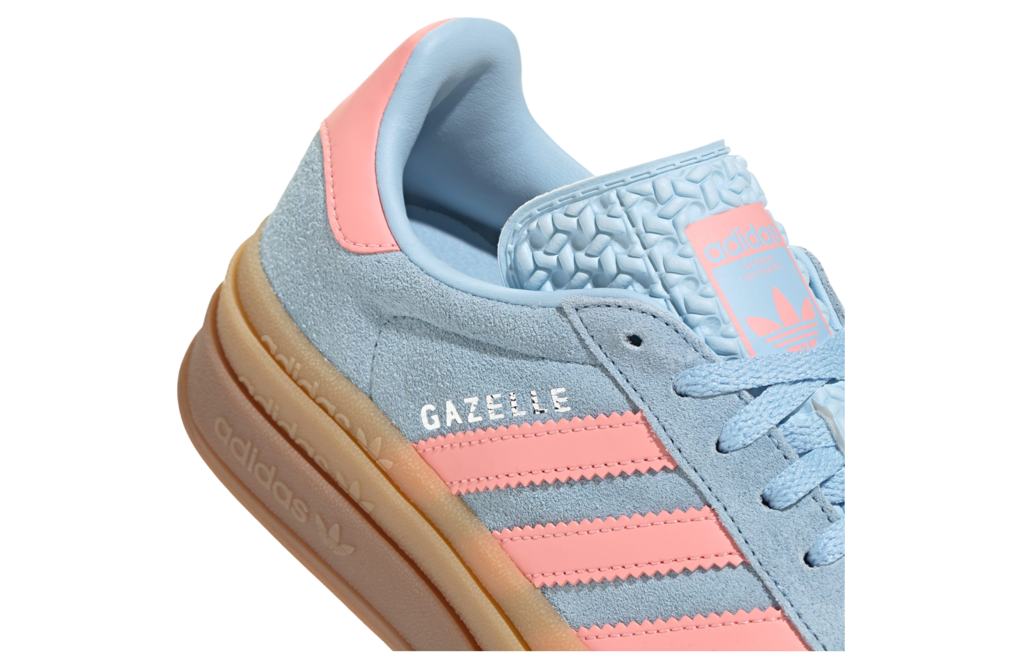 Adidas Gazelle Bold GS Clear Sky / Semi Pink Spark