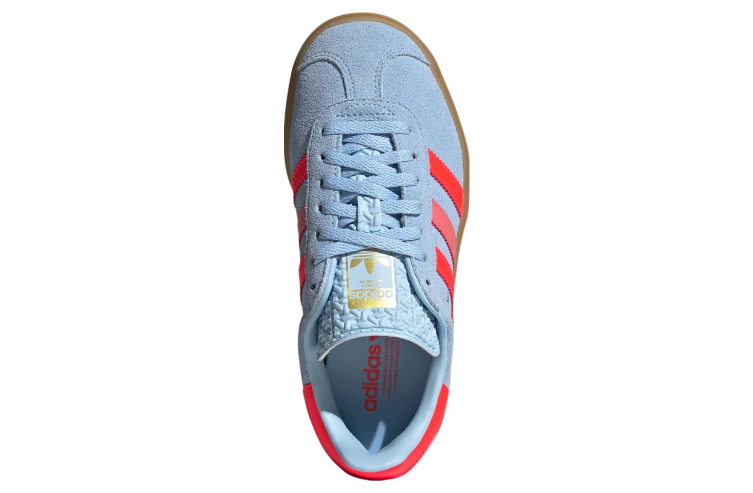 Adidas Gazelle Bold GS Clear Sky / Solar Red