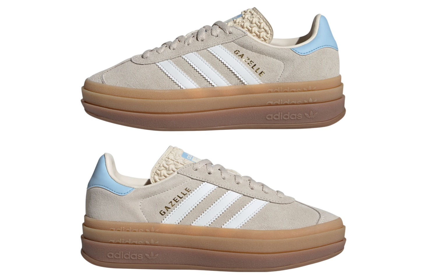 Adidas Gazelle Bold GS Wonder White / Cloud White