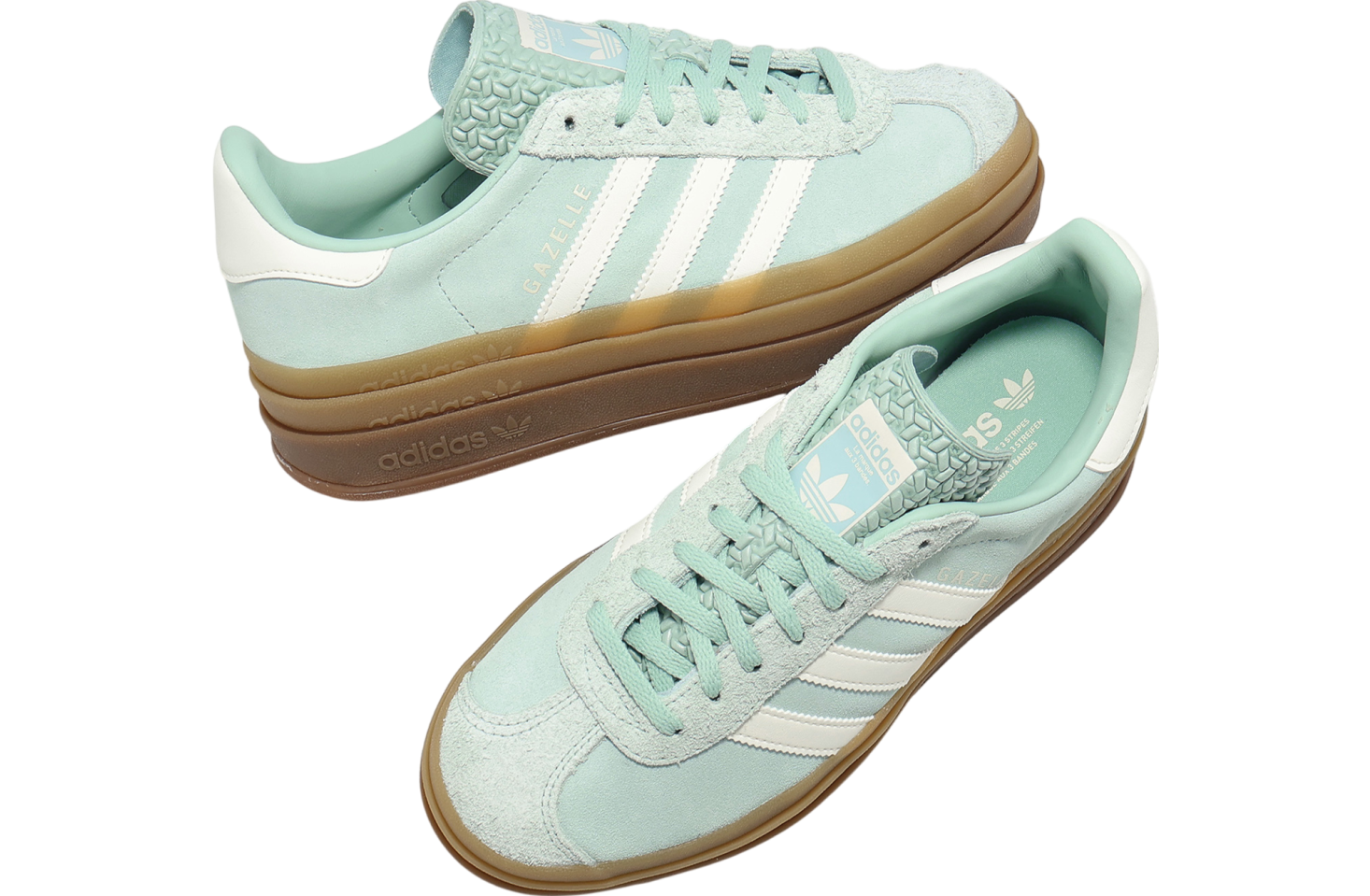 Adidas Gazelle Bold W Ash Green / Off White