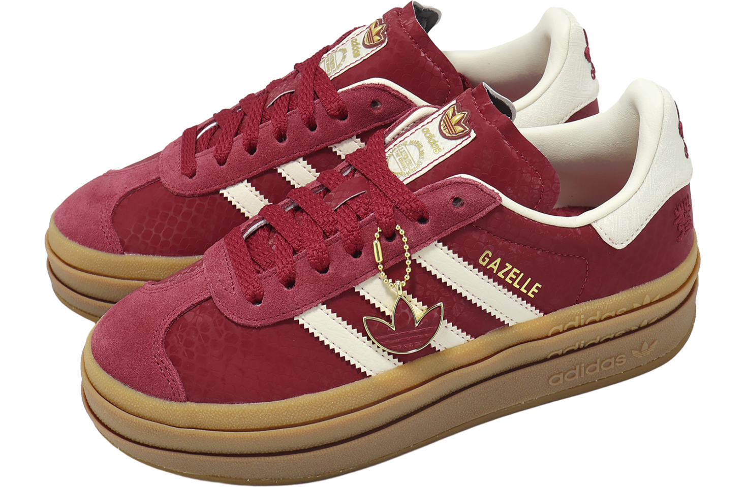 Adidas Gazelle Bold W WMNS Active Maroon / Cream White