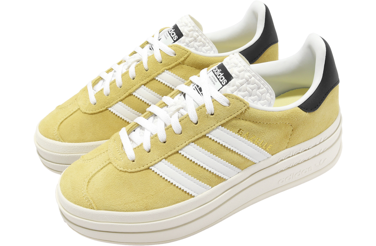 ★アディダス(W)★OG GAZELLE BOLD★Almost Yellow Adidas Women's GAZELLE BOLD W Sneakers in Almost Yellow