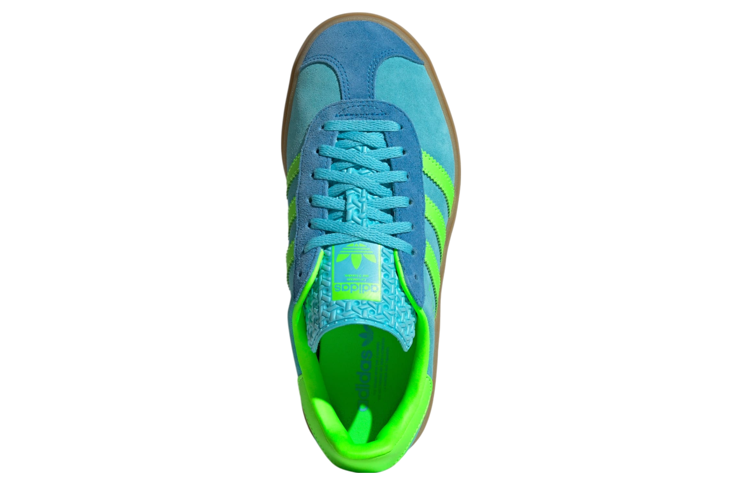 Adidas Gazelle Bold WMNS Blue Glow / Solar Green