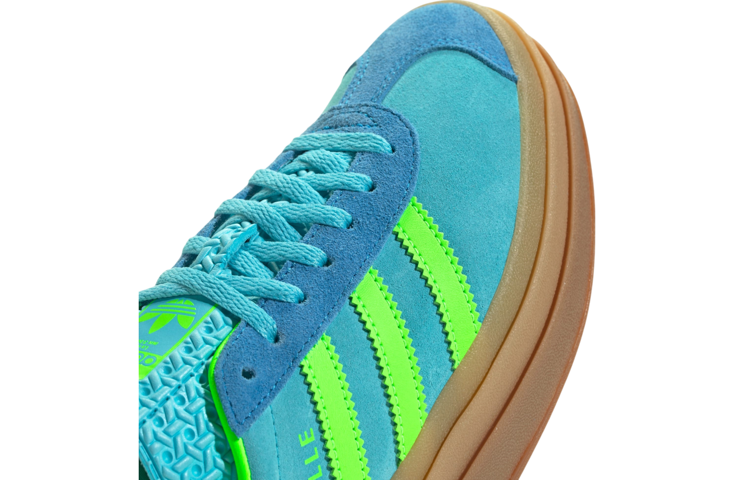 Adidas Gazelle Bold WMNS Blue Glow / Solar Green