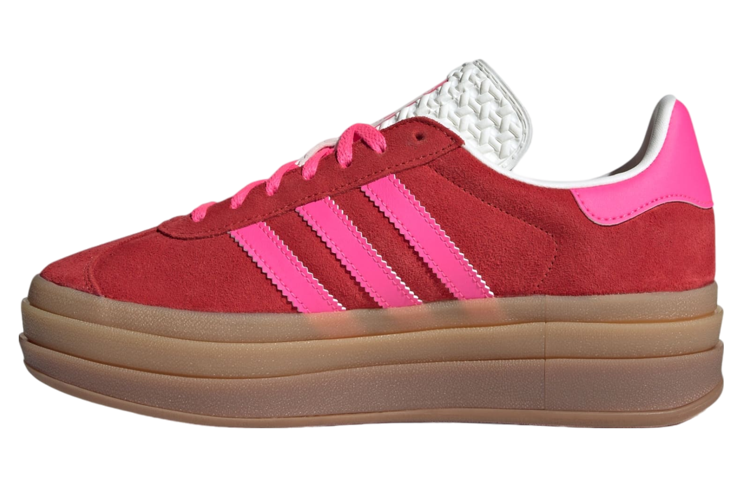 Adidas Gazelle Bold WMNS Collegiate Red / Lucid Pink