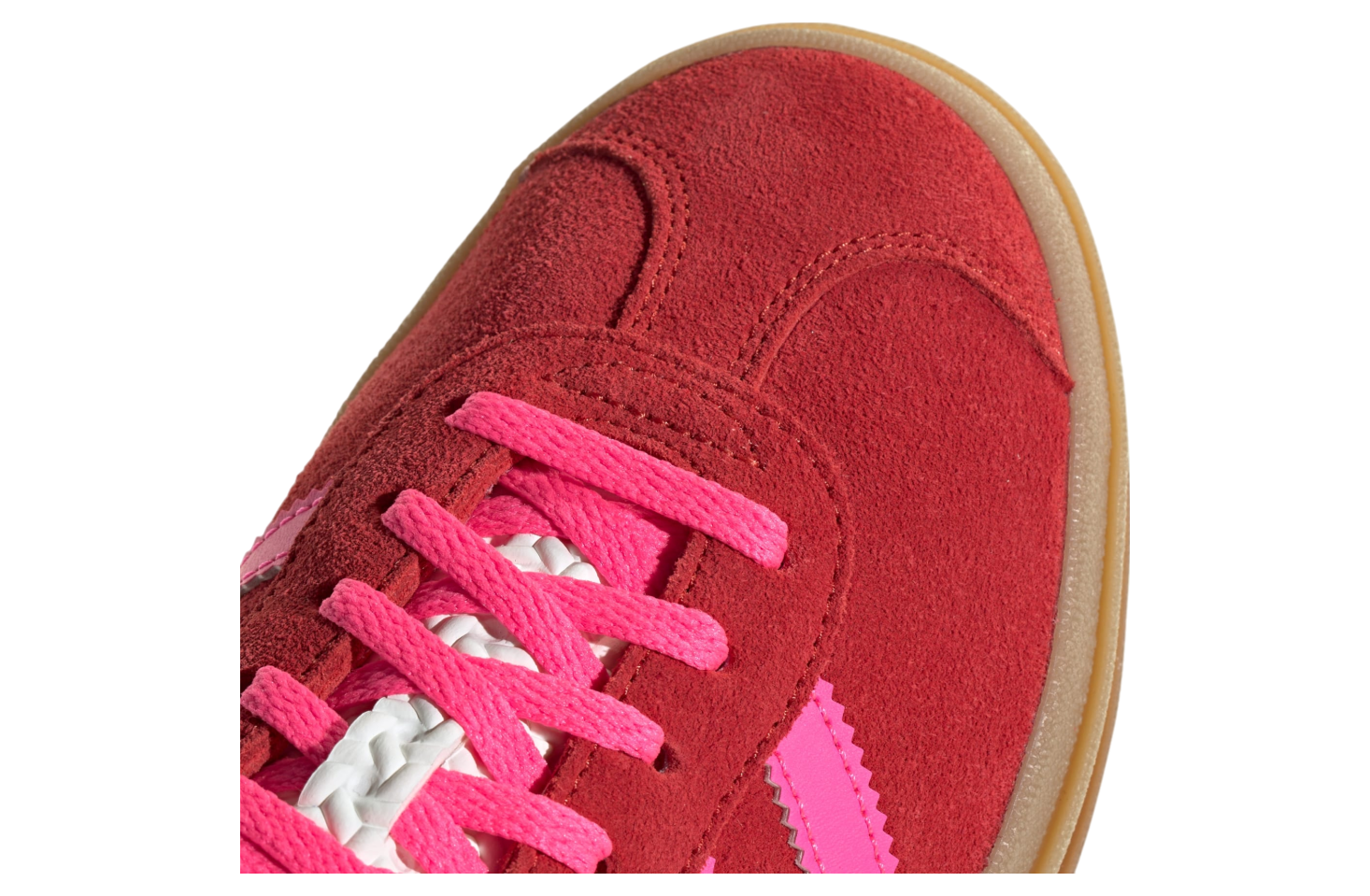 Adidas Gazelle Bold WMNS Collegiate Red / Lucid Pink