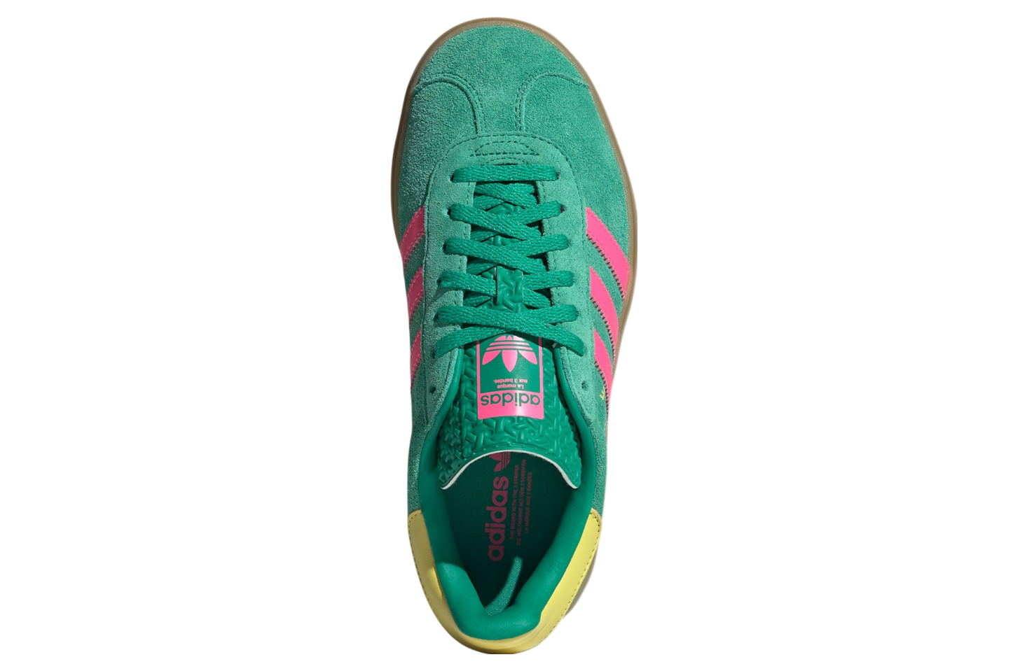 Adidas Gazelle Bold WMNS Court Green / Lucid Pink