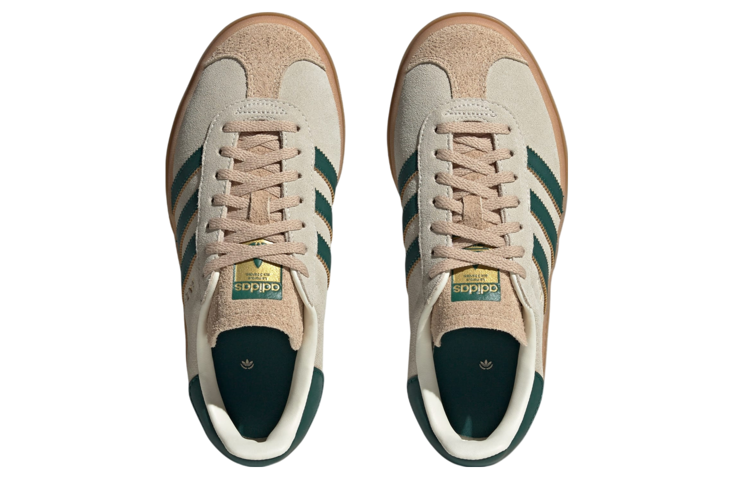 Adidas Gazelle Bold WMNS Cream White / Collegiate Green