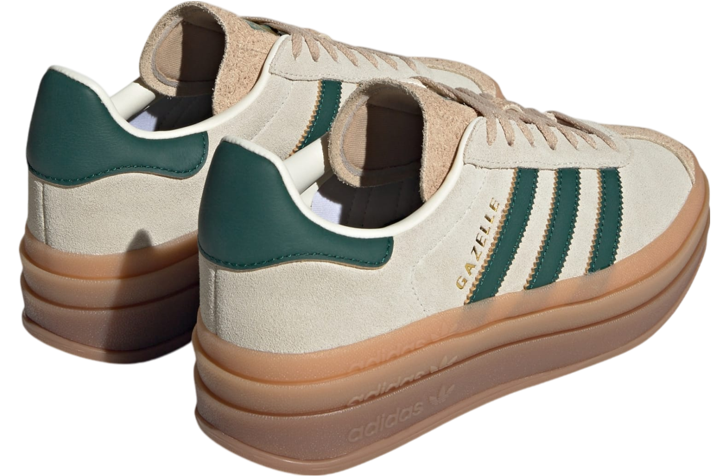 Adidas Gazelle Bold WMNS Cream White / Collegiate Green