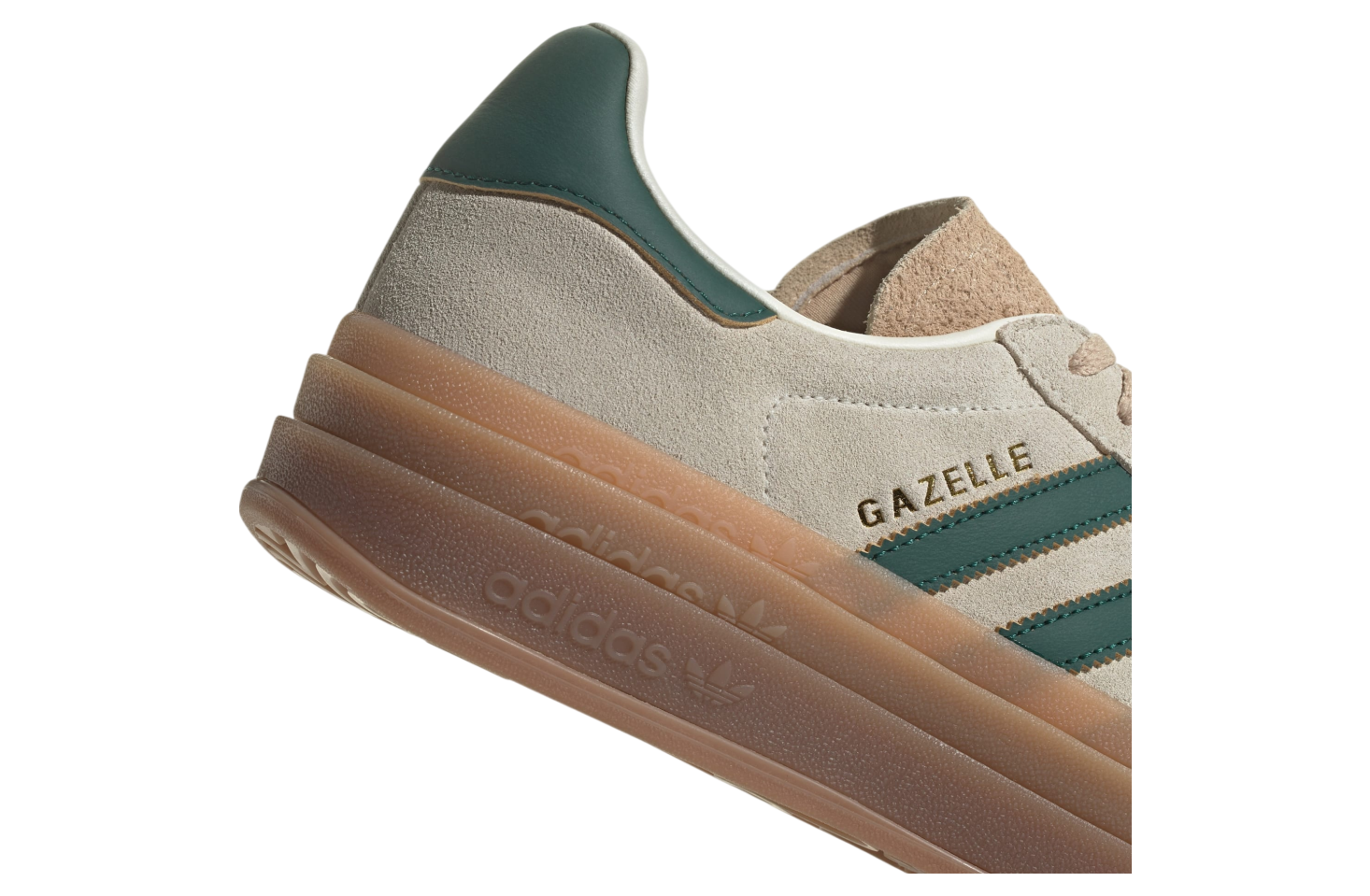 Adidas Gazelle Bold WMNS Cream White / Collegiate Green